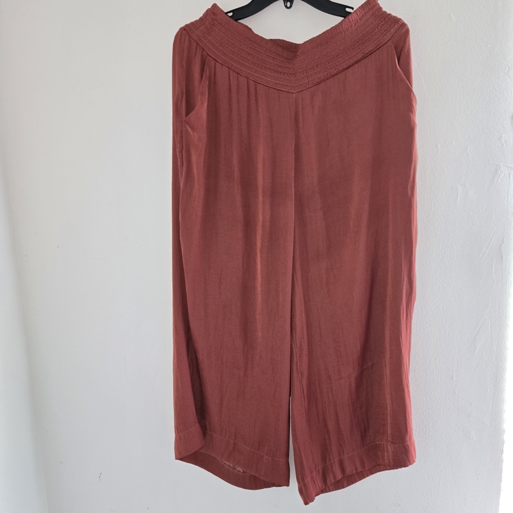 ☀️Essentials Terracotta Wide-Leg Pants